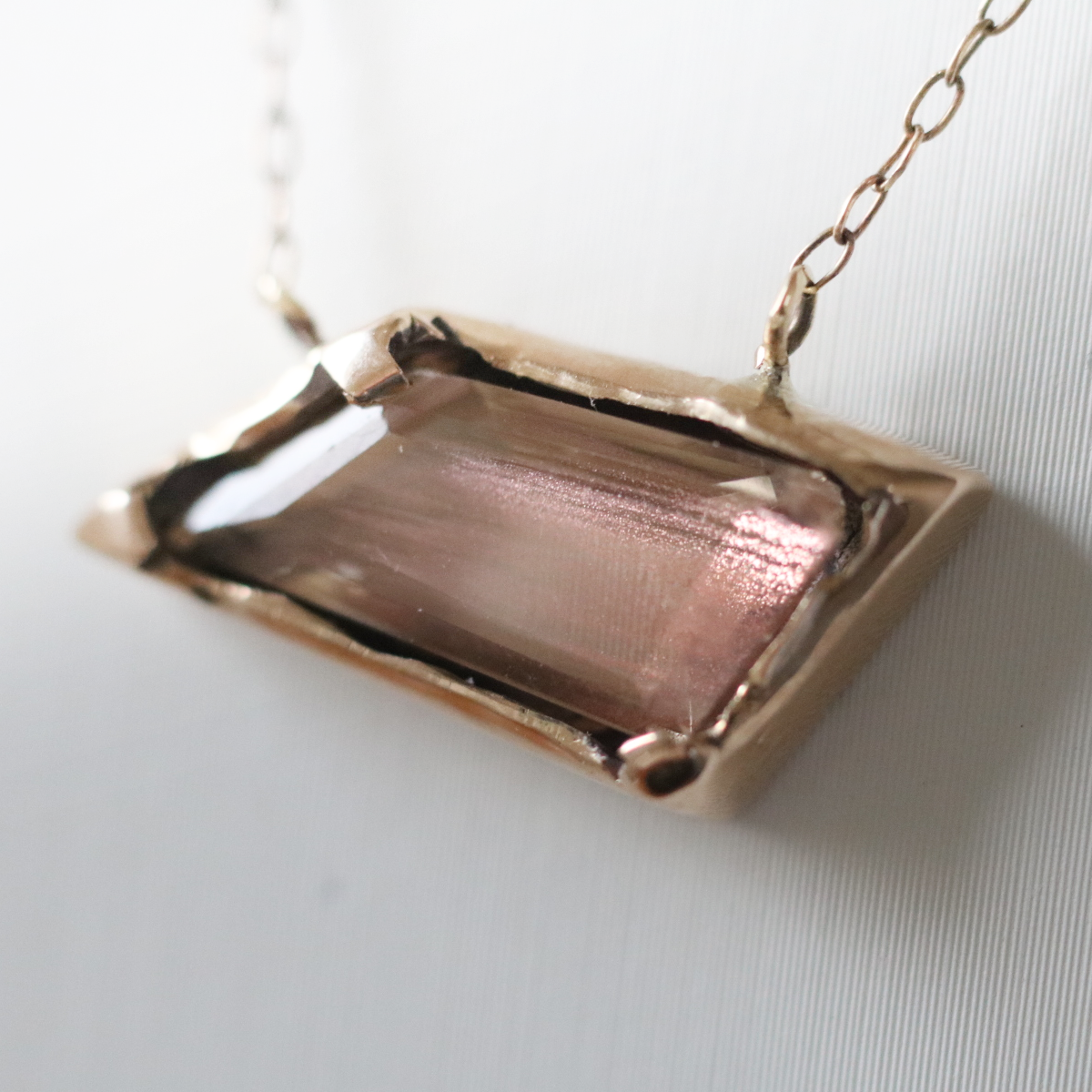 One of a kind ] Oregon Sunstone*Necklace/K10YG – Ellearl_jewelry