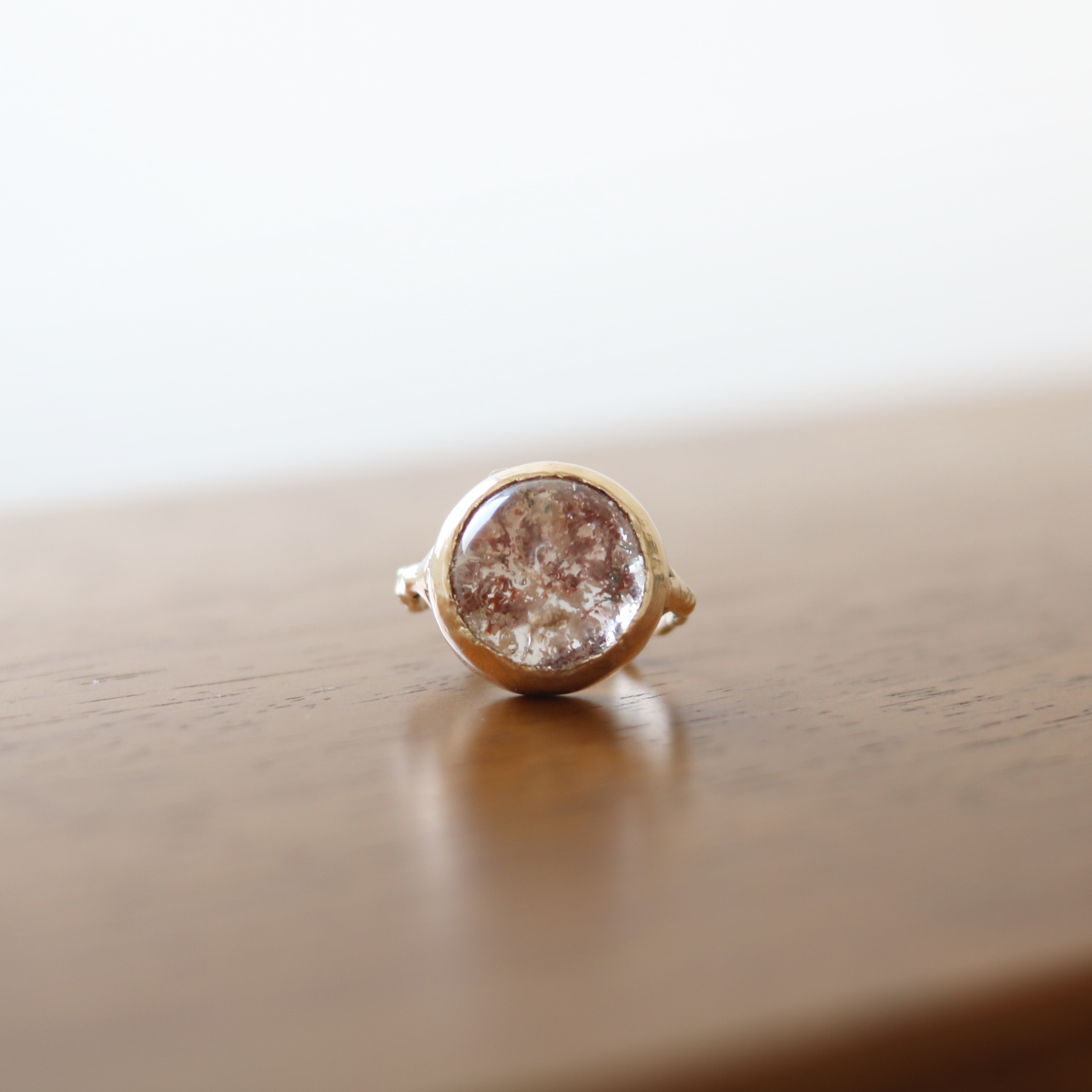 One of a kind ] Garden Quartz*Ring/K10YG – Ellearl_jewelry