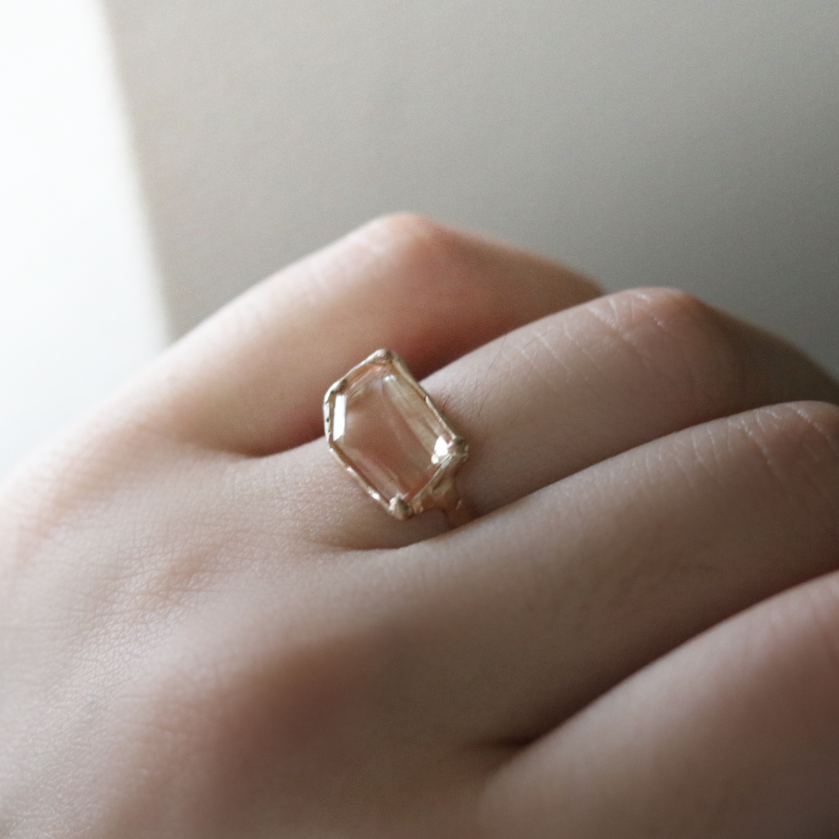 [ One of a kind ] Oregon Sunstone*Ring/K10YG