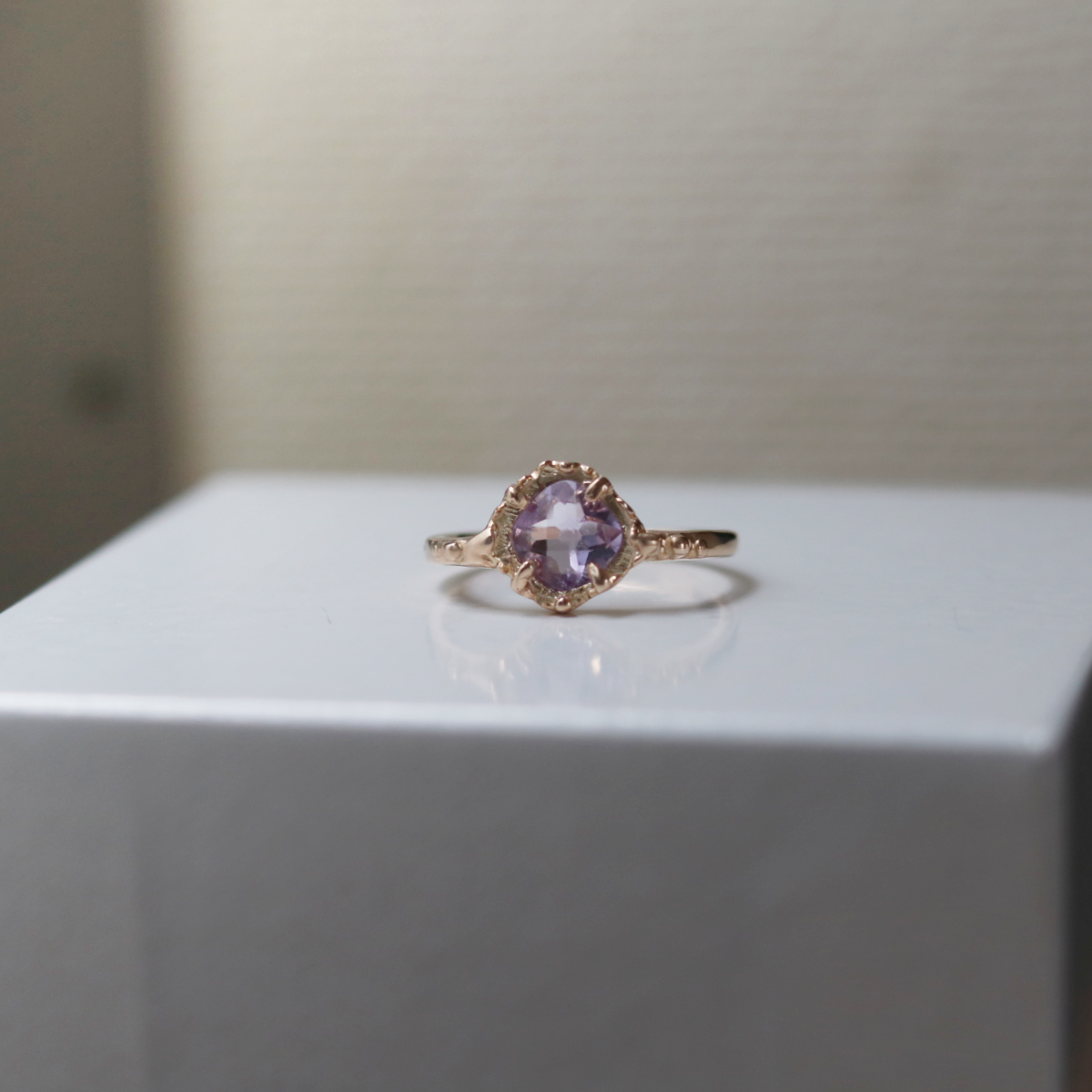 [ One of a kind ] Lavender Amethyst*Ring/K10YG