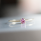 [ Skinny ] Pink Sapphire/K10YG