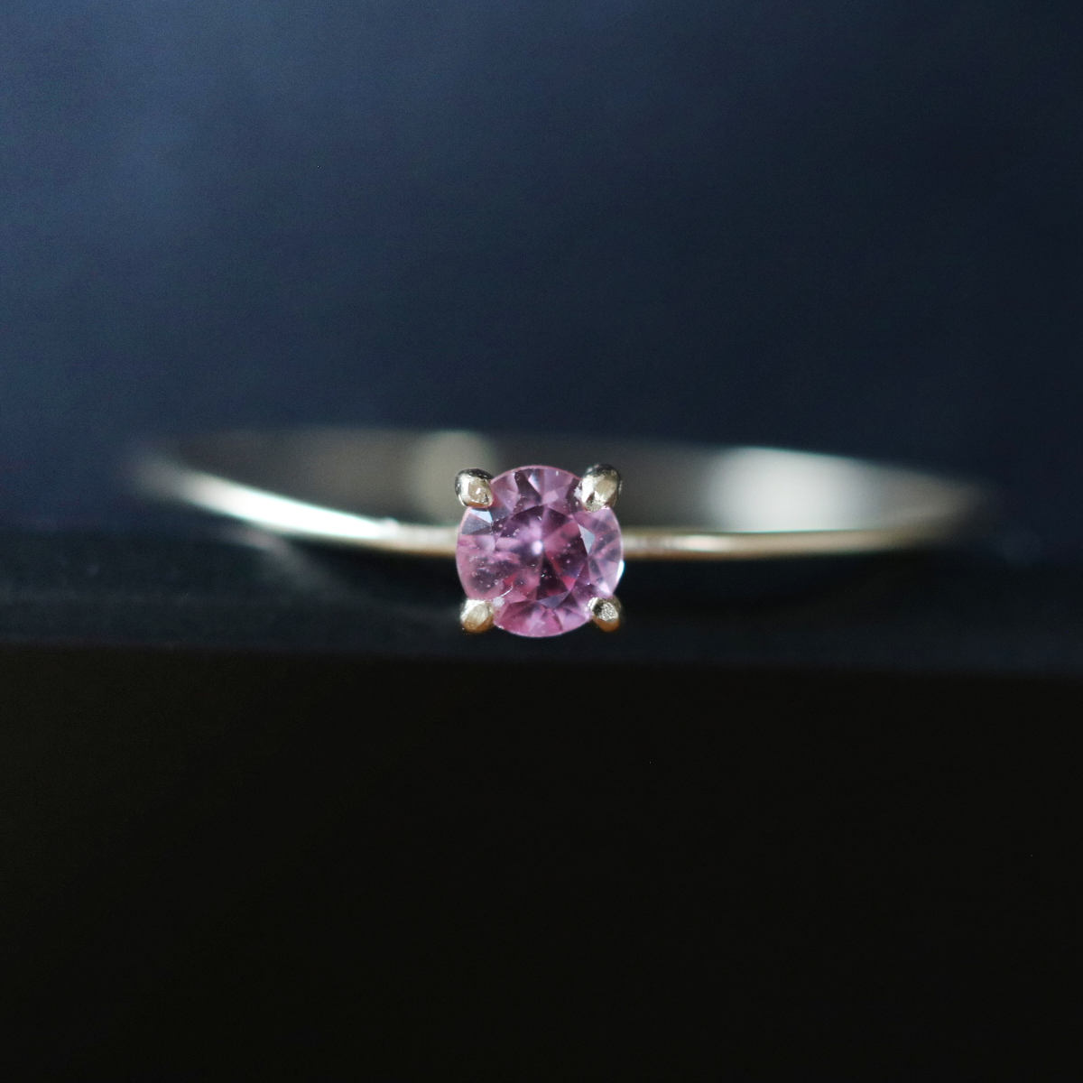 [ Skinny ] Pink Sapphire/K10YG