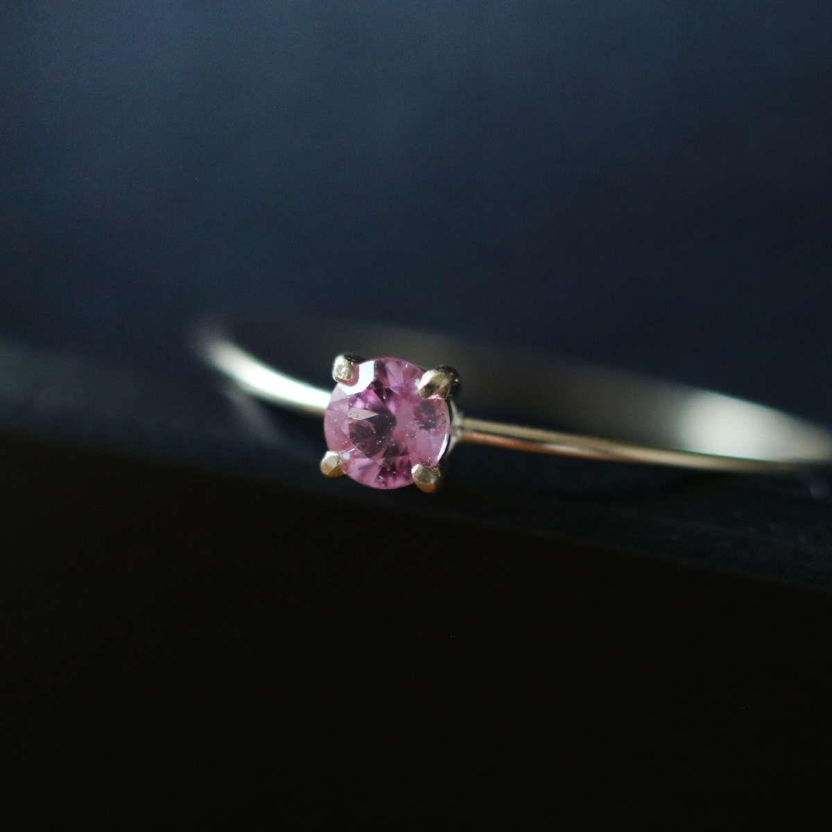 [ Skinny ] Pink Sapphire/K10YG