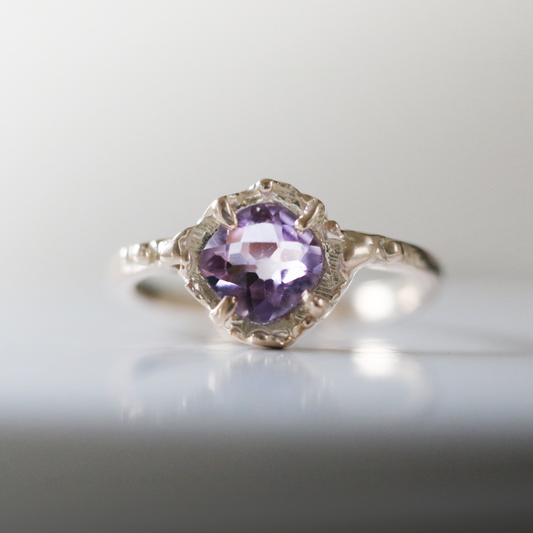 [ One of a kind ] Lavender Amethyst*Ring/K10YG