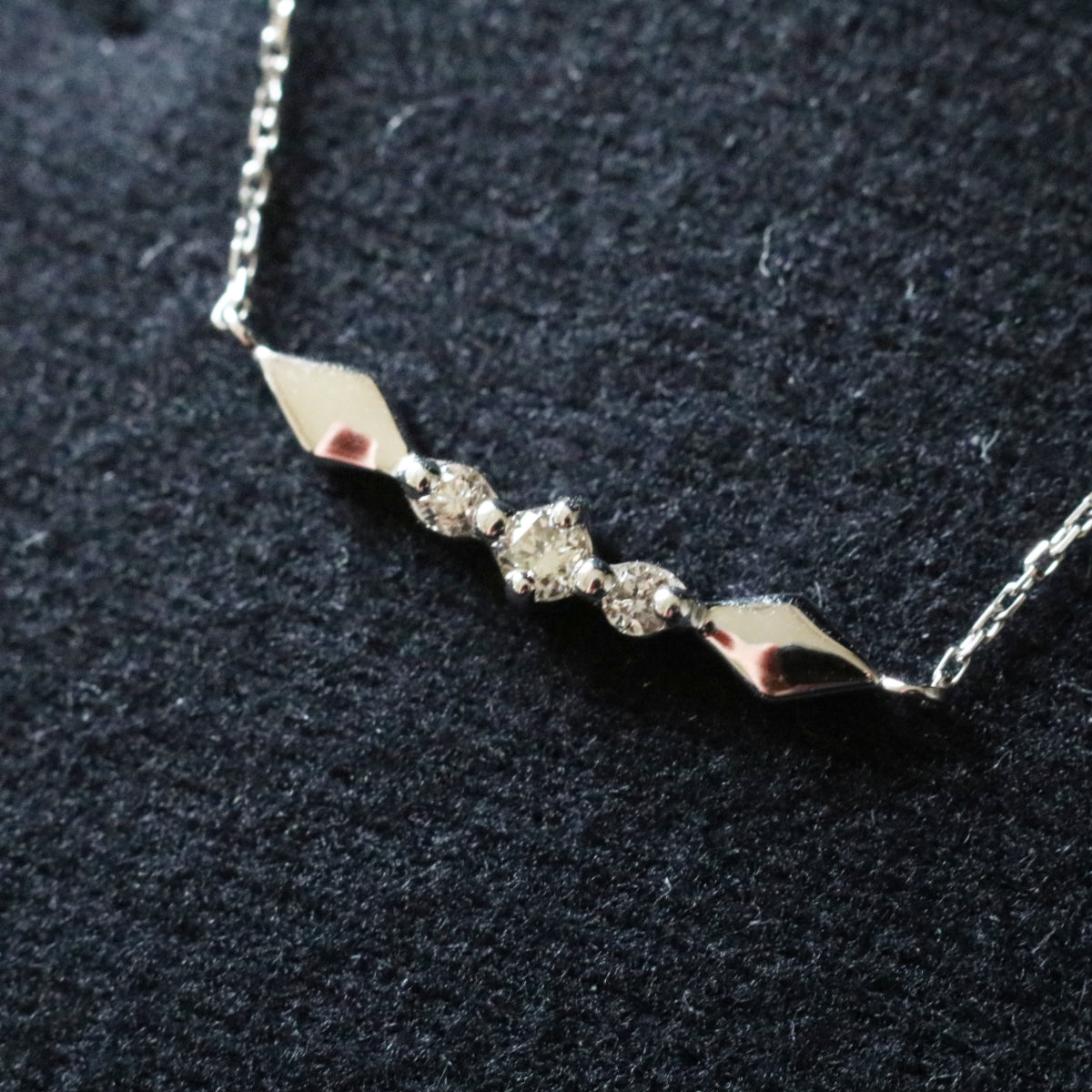 [ One of a kind ] Diamond*Necklace/K10WG